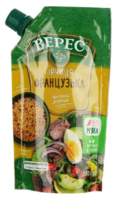 Гірчиця Верес Французька 130 г